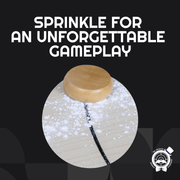 20gr. Smooth Glide Crokinole Powder - Fast Sliding Wooden Board - Shuffleboard & Carrom Substitute - Crokinole Europe