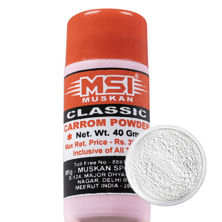 20gr. Smooth Glide Crokinole Powder - Fast Sliding Wooden Board - Shuffleboard & Carrom Substitute - Crokinole Europe