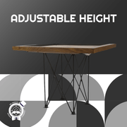 Carrom Table & Crokinole Stand - Foldable and Adjustable for Board Games - Crokinole Europe