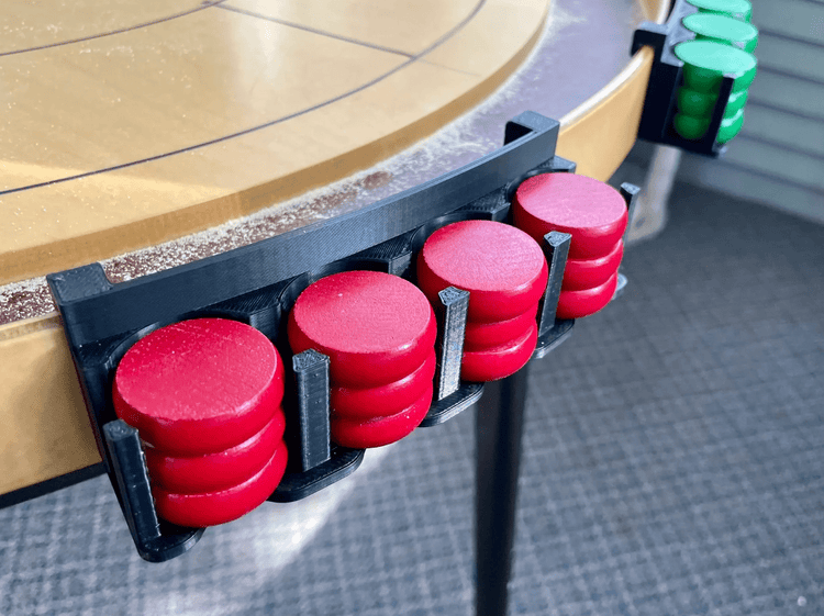 Crokinole Disc Holder – Organise Your Game Discs with Ease - Crokinole Europe