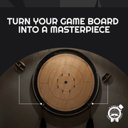 Foldable Crokinole Wall Mount Kit: Secure Storage - Crokinole Europe